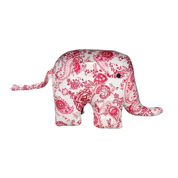 Janie & Jack Paisley Print Plush Cotton Elephant Doll - Picture 5 of 5